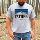 Father Figure Beer Loving Dad TShirt Graphic Tee *UNISEX FIT*-Graphic Tees-208 Tees Wholesale, Idaho