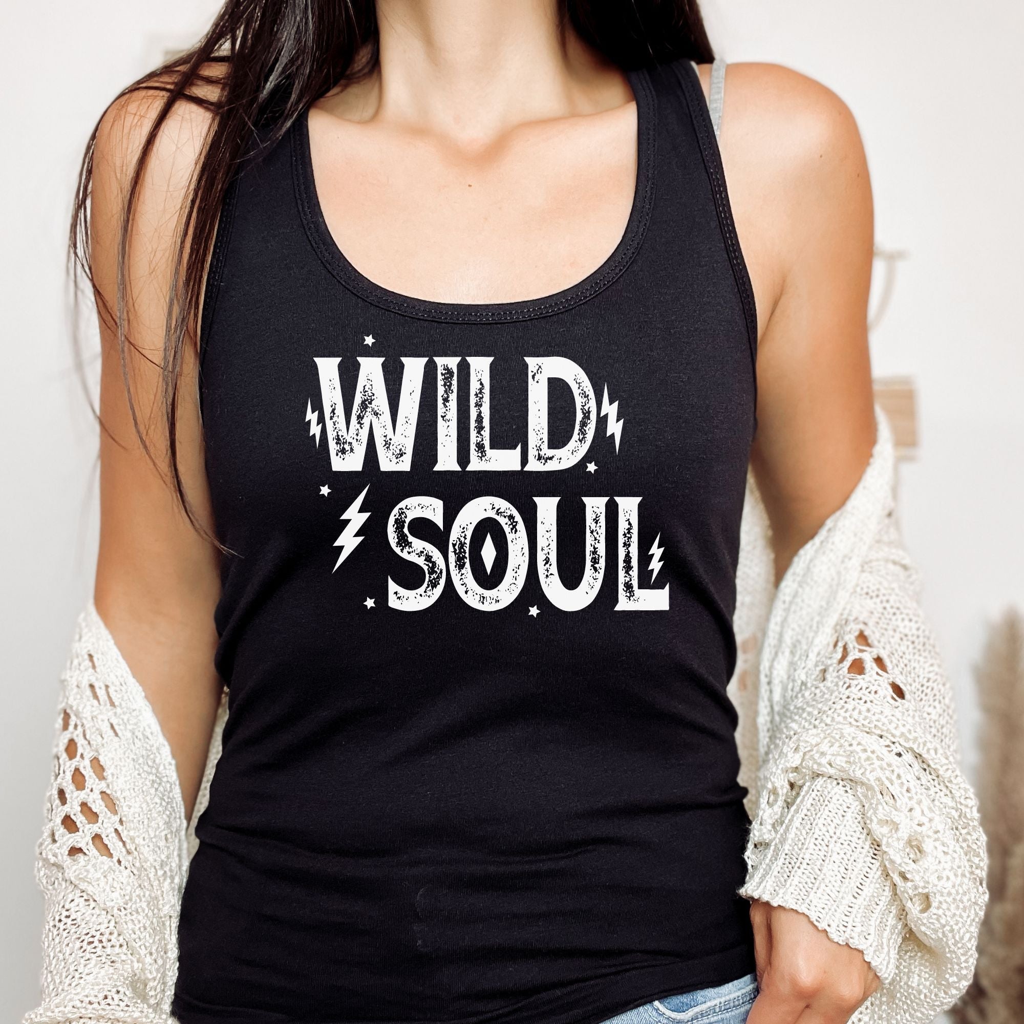 Wild Soul Tank Top-Tank Tops-208 Tees Wholesale, Idaho