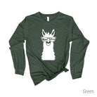 Mama Llama Long Sleeve 26T *UNISEX FIT*-Long Sleeves-208 Tees Wholesale, Idaho