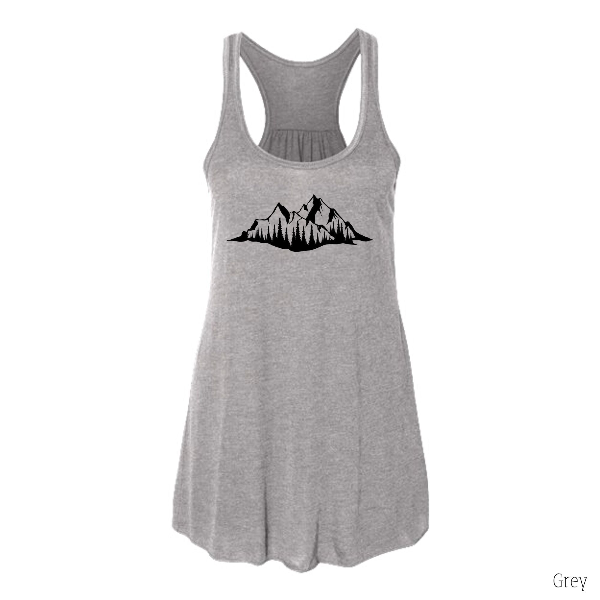 Treeline Tank Top-Tank Tops-208 Tees Wholesale, Idaho