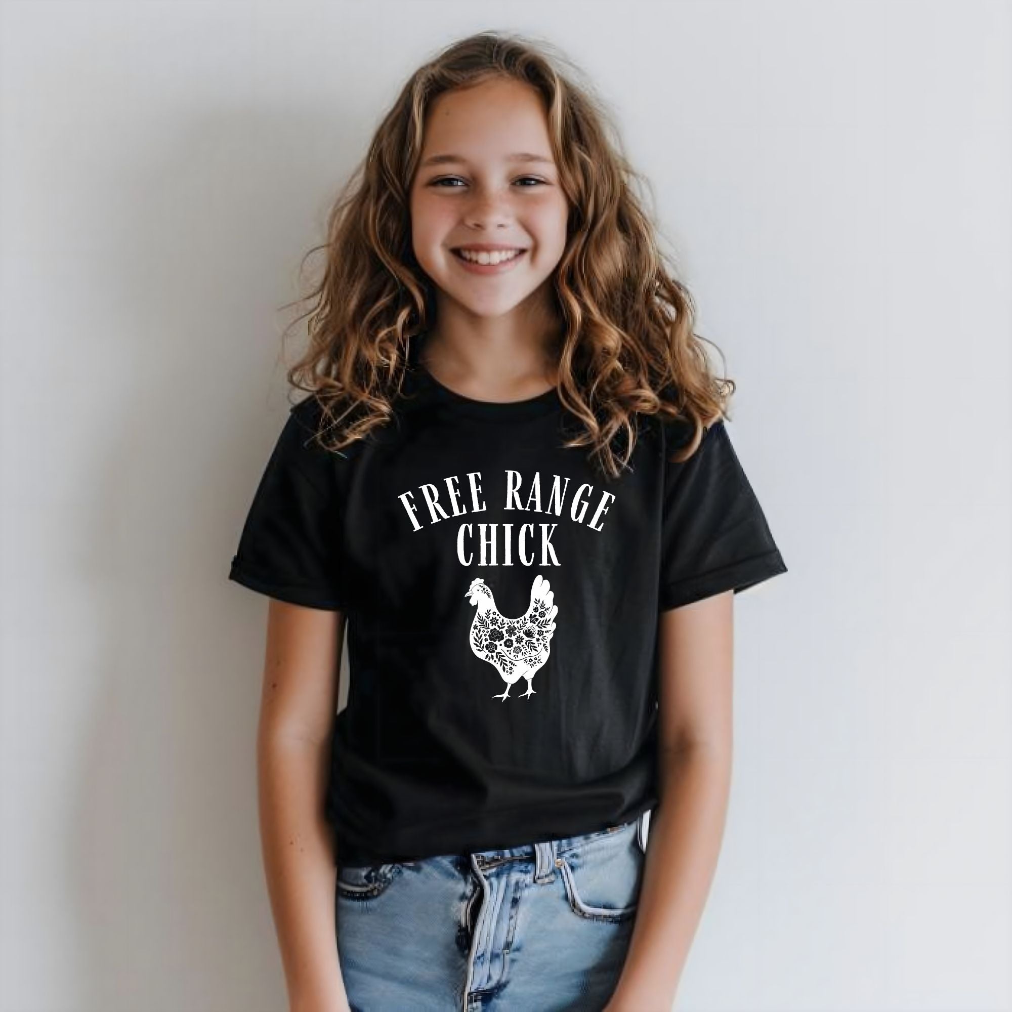 Free Range Chick Youth TShirt-Baby & Toddler-208 Tees Wholesale, Idaho