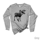 Moose Long Sleeve 24T *UNISEX FIT*-Long Sleeves-208 Tees Wholesale, Idaho