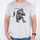 Bigfoot's Gone Fishing TShirt for Men *UNISEX FIT*-208 Tees Wholesale, Idaho