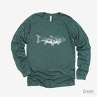 Fishing Long Sleeve Shirt 18T *UNISEX FIT*-Long Sleeves-208 Tees Wholesale, Idaho