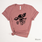 Cute Cow Graphic Tee for Women *UNISEX FIT*-208 Tees Wholesale, Idaho