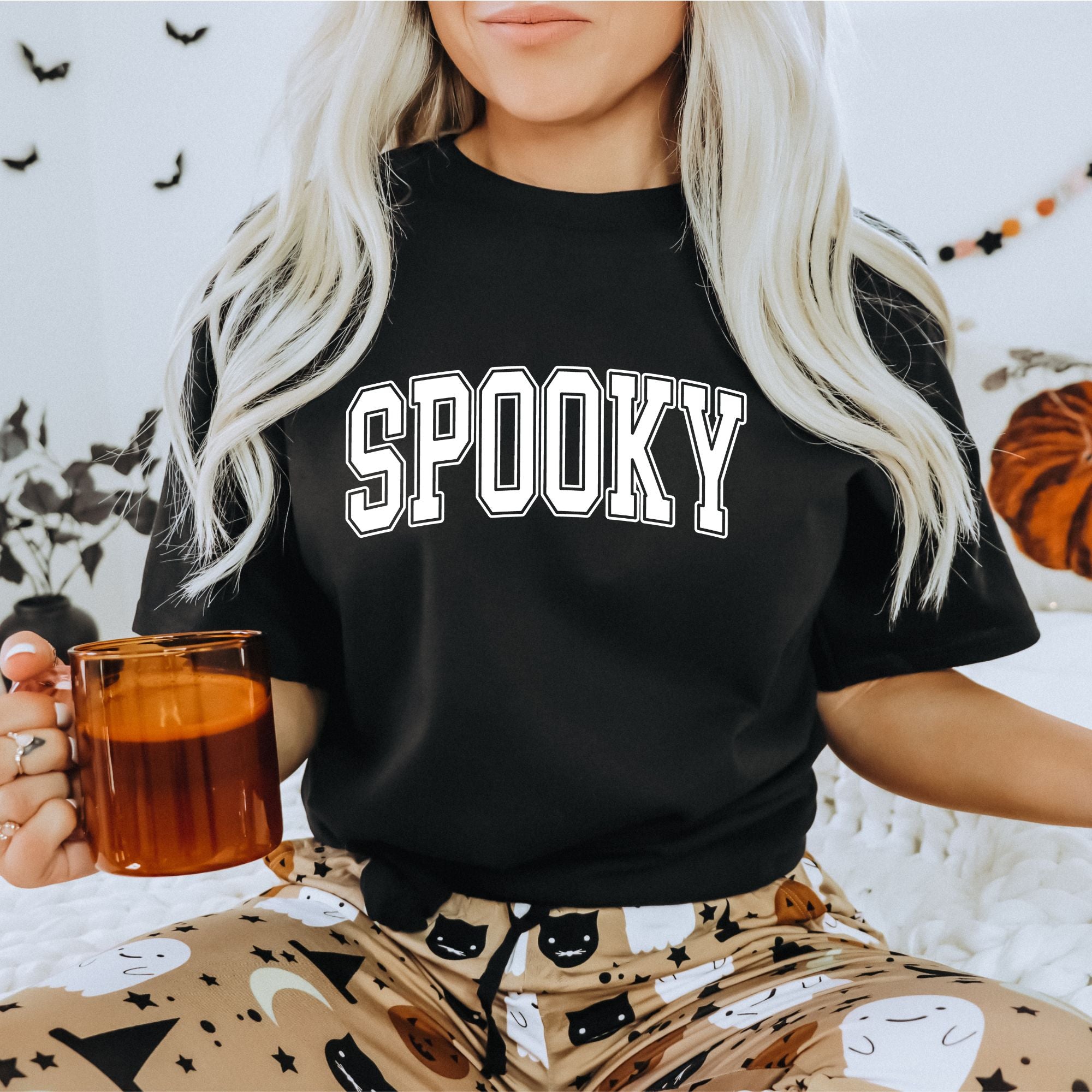 Simple Spooky Shirt, Spooky Season Shirt *UNISEX FIT*-Graphic Tees-208 Tees Wholesale, Idaho