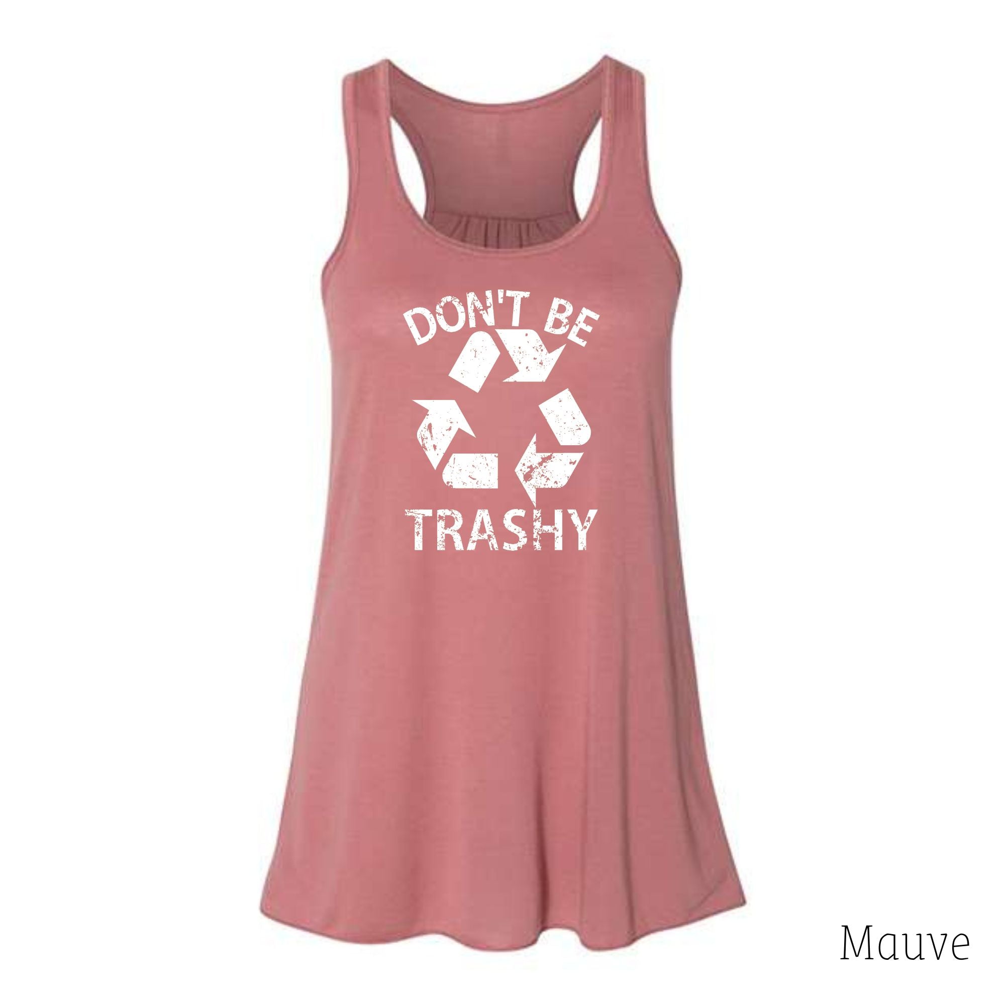 Don't Be Trashy Tank Top-Tank Tops-208 Tees Wholesale, Idaho