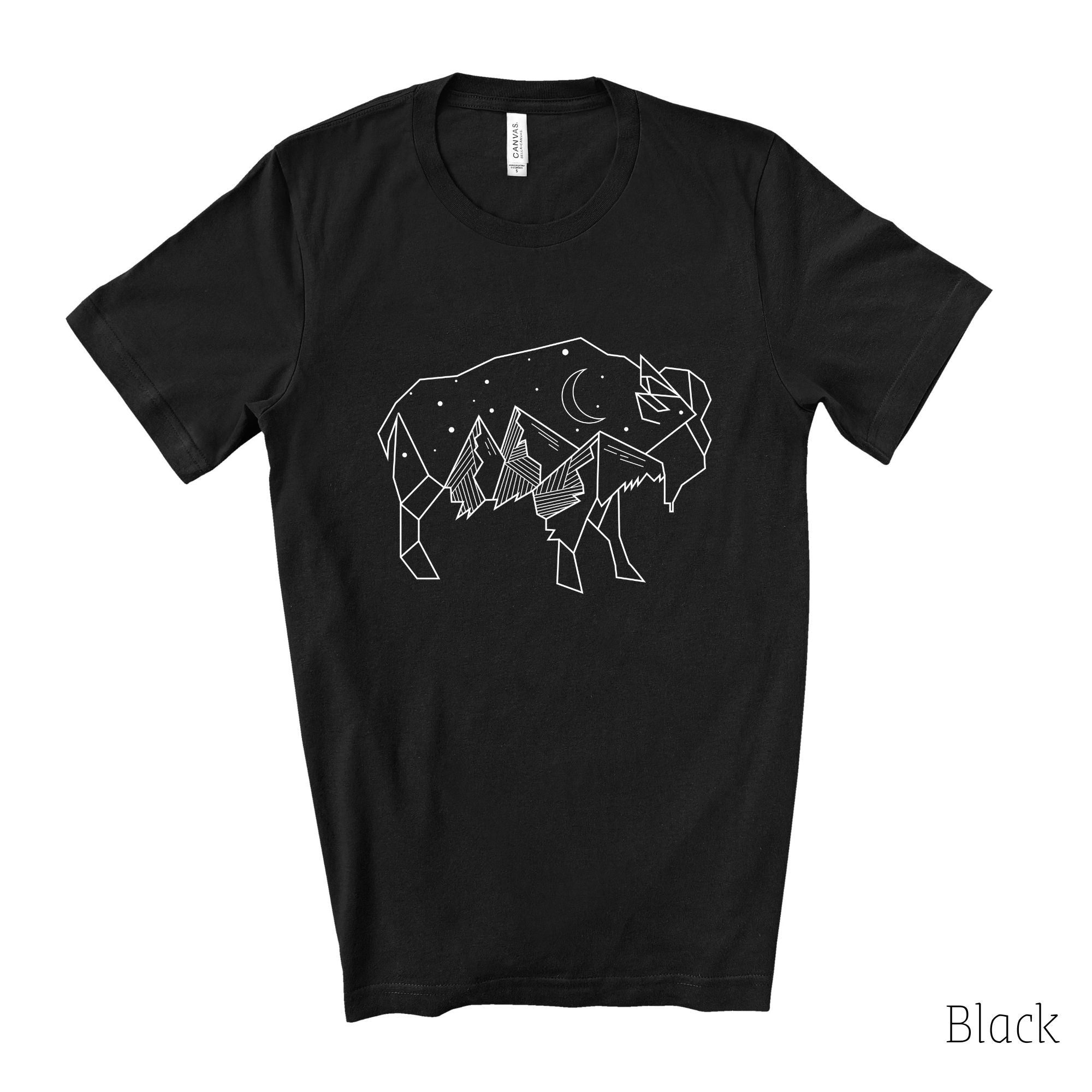 Buffalo T Shirt for Men *UNISEX FIT*-208 Tees Wholesale, Idaho