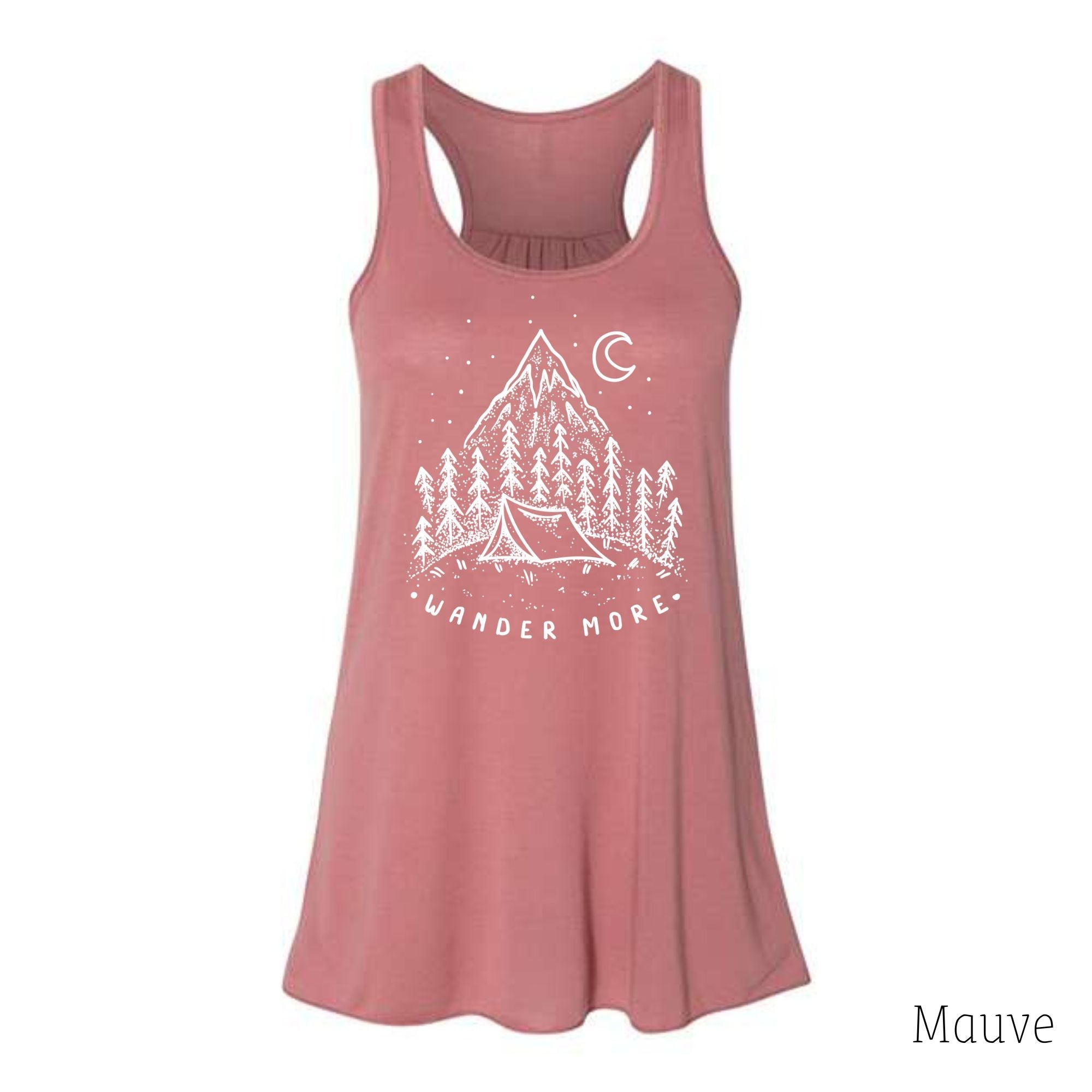 Wander More Tank Top-Tank Tops-208 Tees Wholesale, Idaho