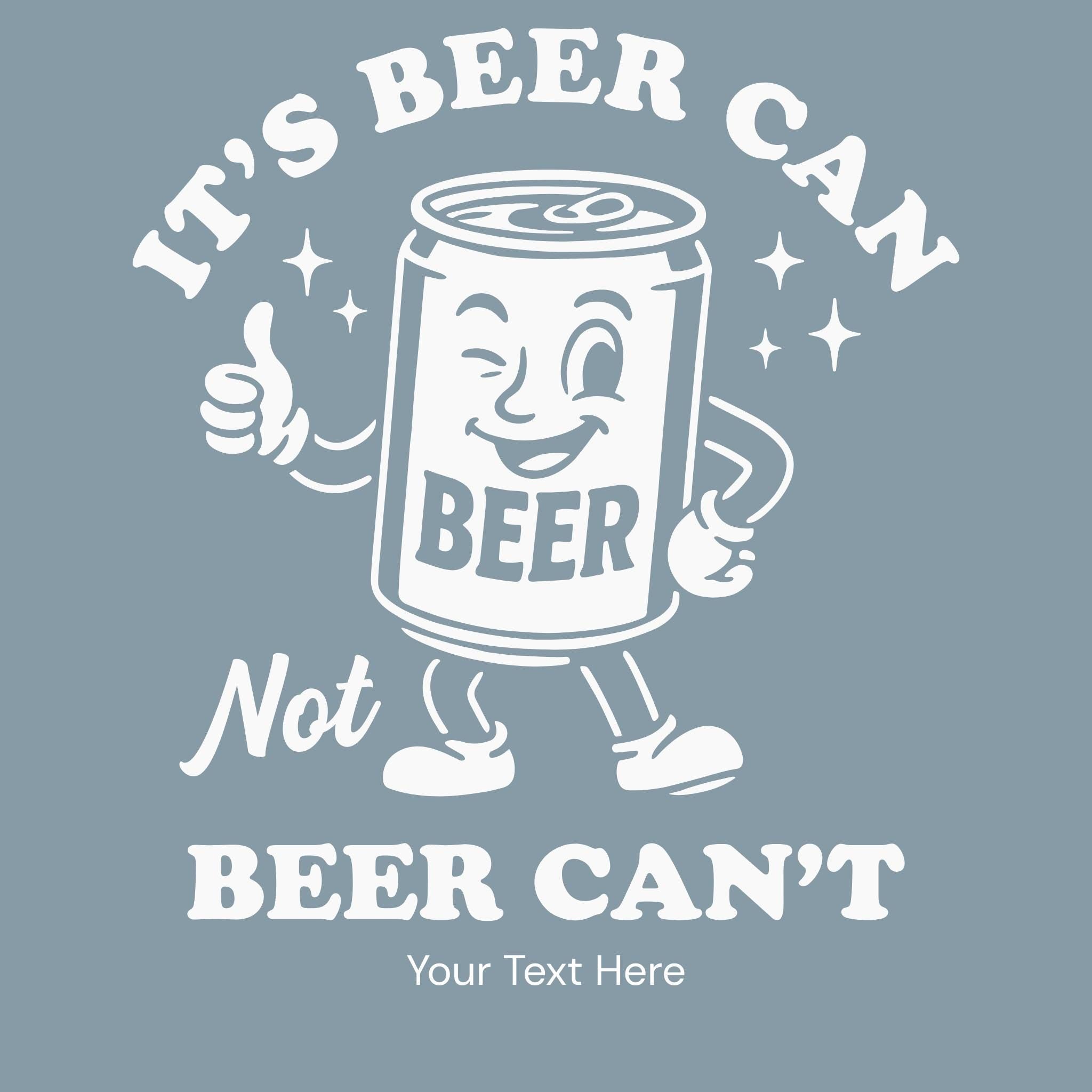 WHOLESALE It’s Beer Can Crewneck Sweatshirt | Hoodie 255-Sweatshirts-208 Tees Wholesale, Idaho