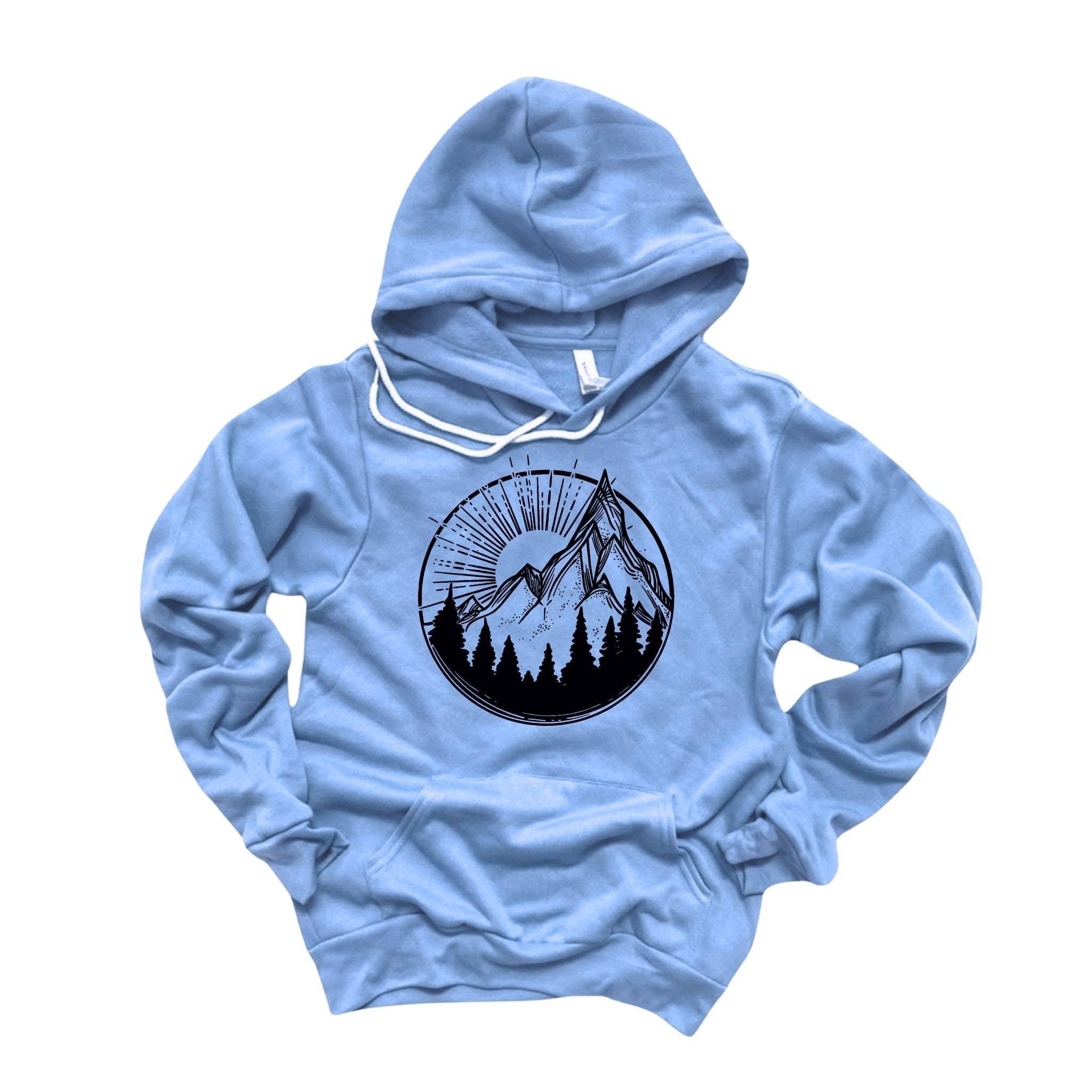 WHOLESALE Mountain Crewneck Sweatshirt | Hoodie Sweatshirt 046-Sweatshirts-208 Tees Wholesale, Idaho