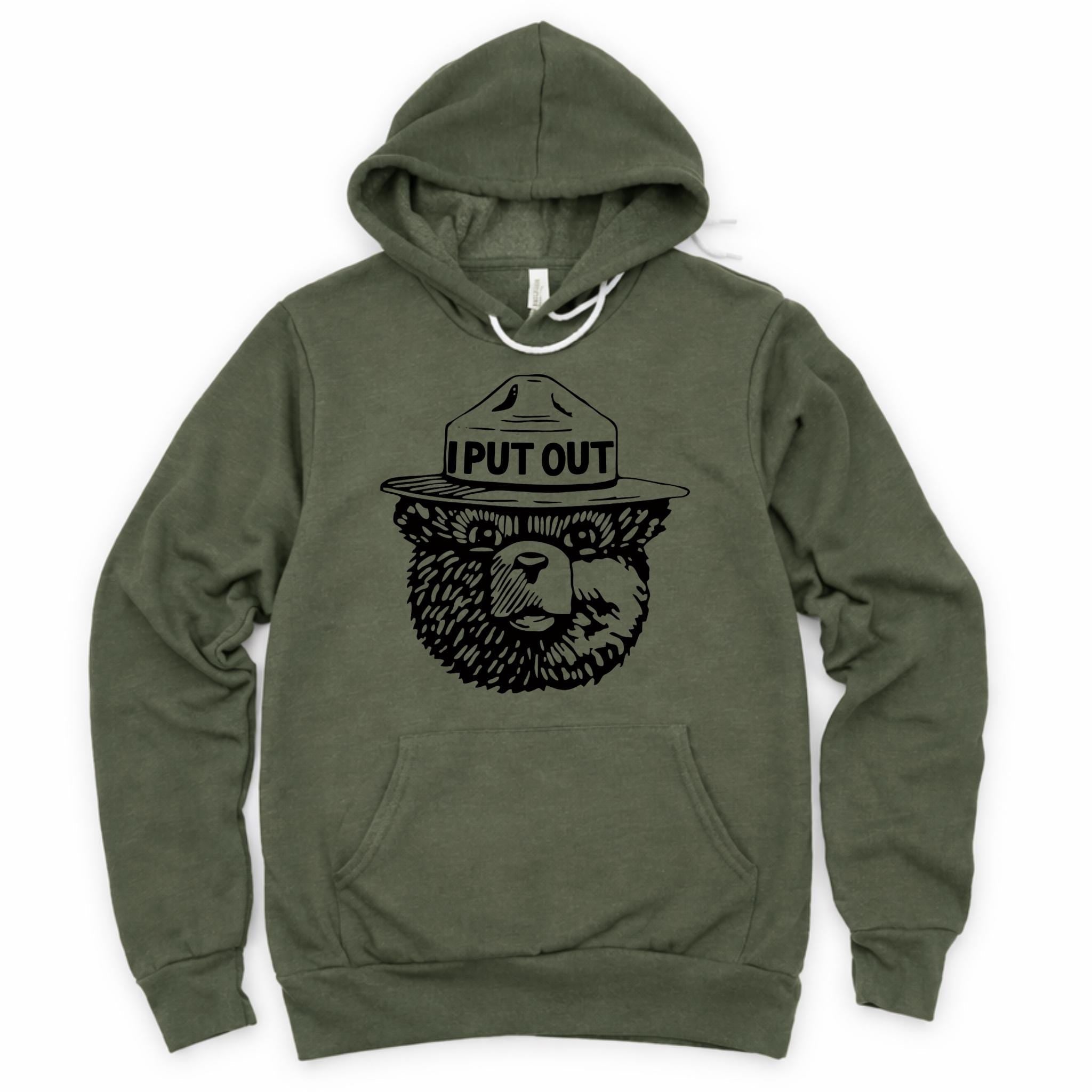 WHOLESALE Camping "I Put Out" Hoodie | Crewneck Sweatshirt 206-Sweatshirts-208 Tees Wholesale, Idaho
