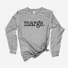 Margs. Long Sleeve *UNISEX FIT*-Long Sleeves-208 Tees Wholesale, Idaho