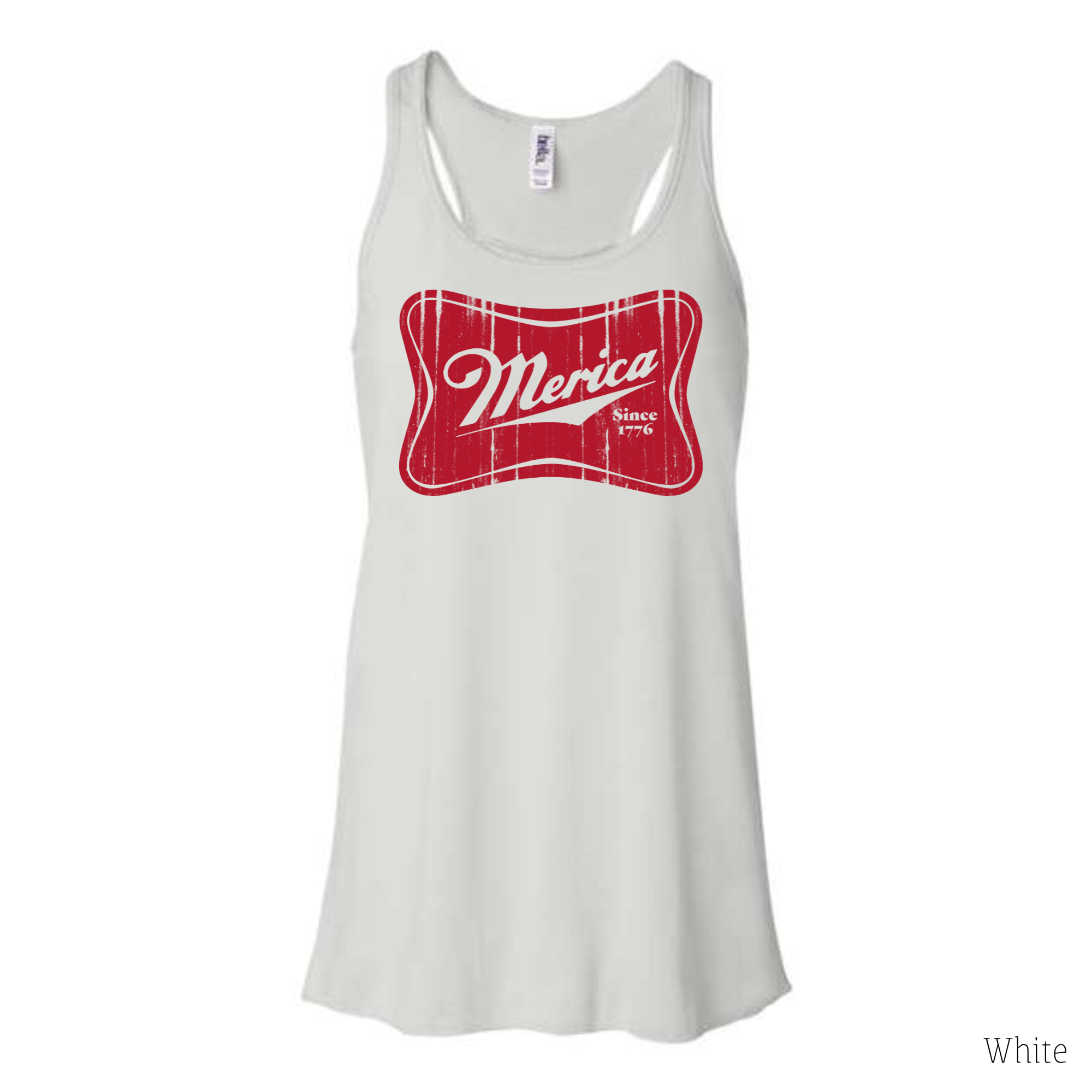 Miller Merica 4th of July Tank Top-Tank Tops-208 Tees Wholesale, Idaho