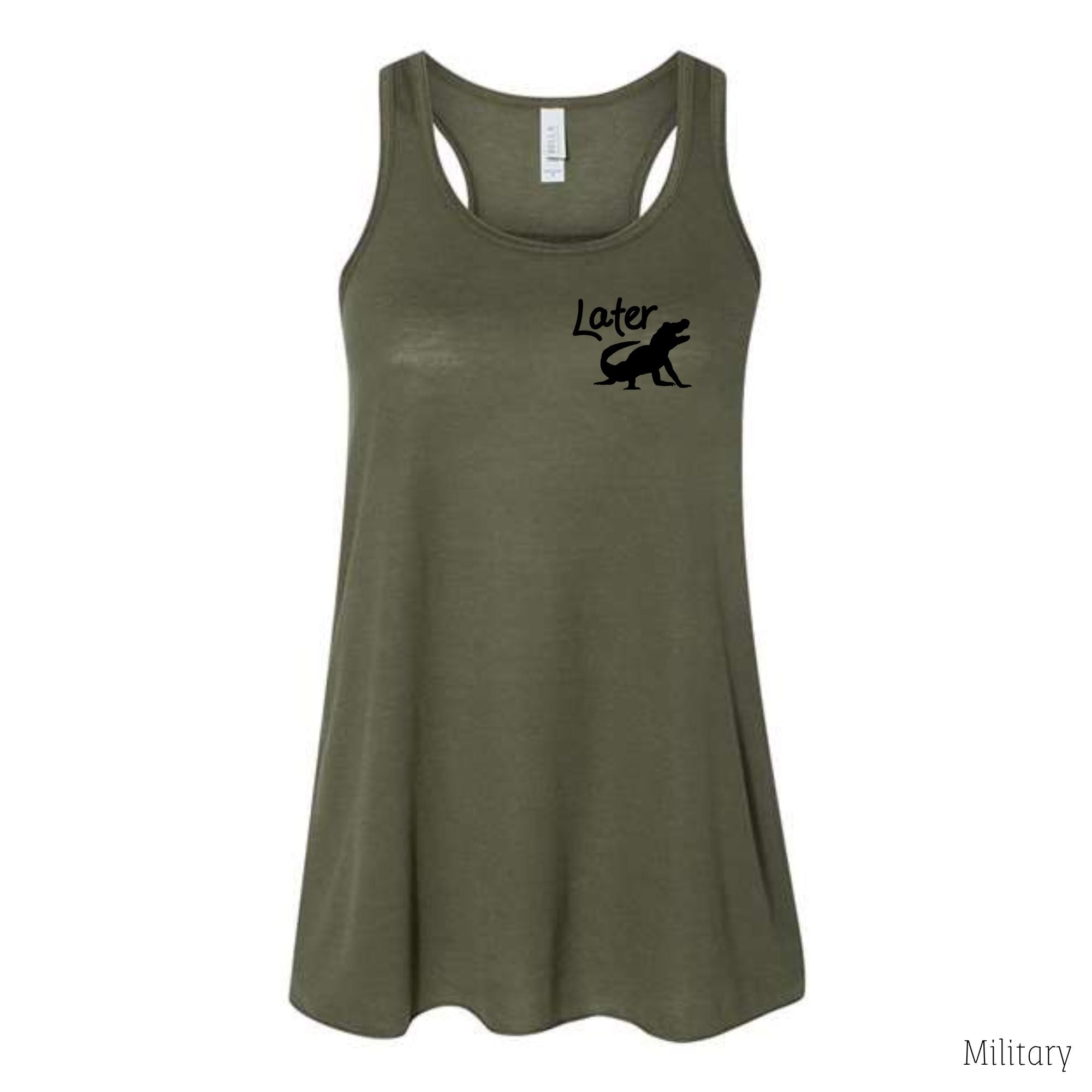 Later Gator Funny Tank Top 43T-Tank Tops-208 Tees Wholesale, Idaho