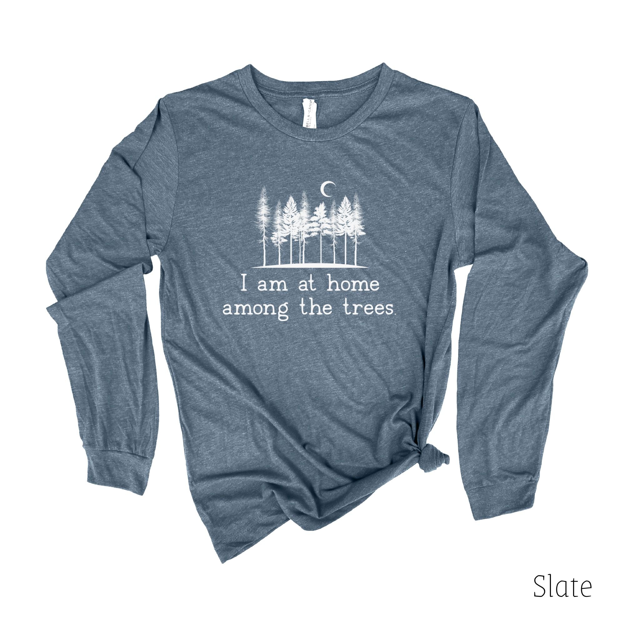 Home Among The Trees Long Sleeve 15T *UNISEX FIT*-Long Sleeves-208 Tees Wholesale, Idaho