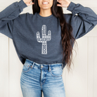 Cactus Sweatshirt *UNISEX FIT*-Sweatshirts-208 Tees Wholesale, Idaho