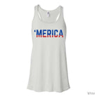 Merica 4th of July Tank Top-Tank Tops-208 Tees Wholesale, Idaho