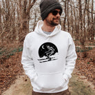 Skeleton Skiing Gildan Crewneck or Hoodie Sweatshirt *UNISEX FIT*-Sweatshirts-208 Tees Wholesale, Idaho