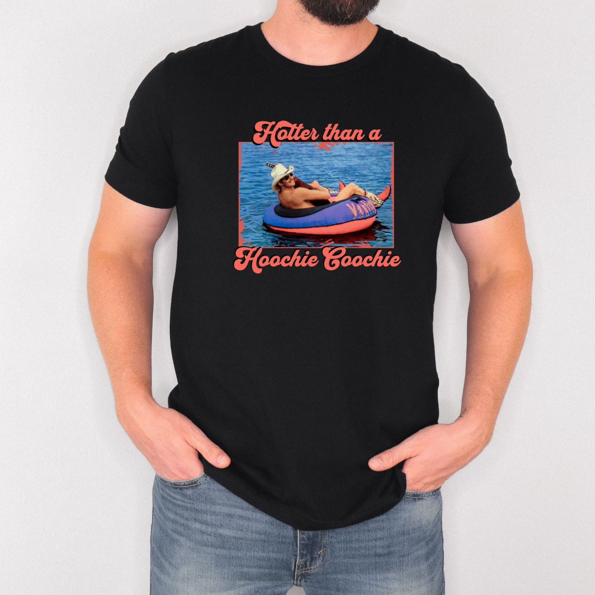 Hotter Than A Hoochie Coochie Lake Lover TShirt *UNISEX FIT*-Graphic Tees-208 Tees Wholesale, Idaho