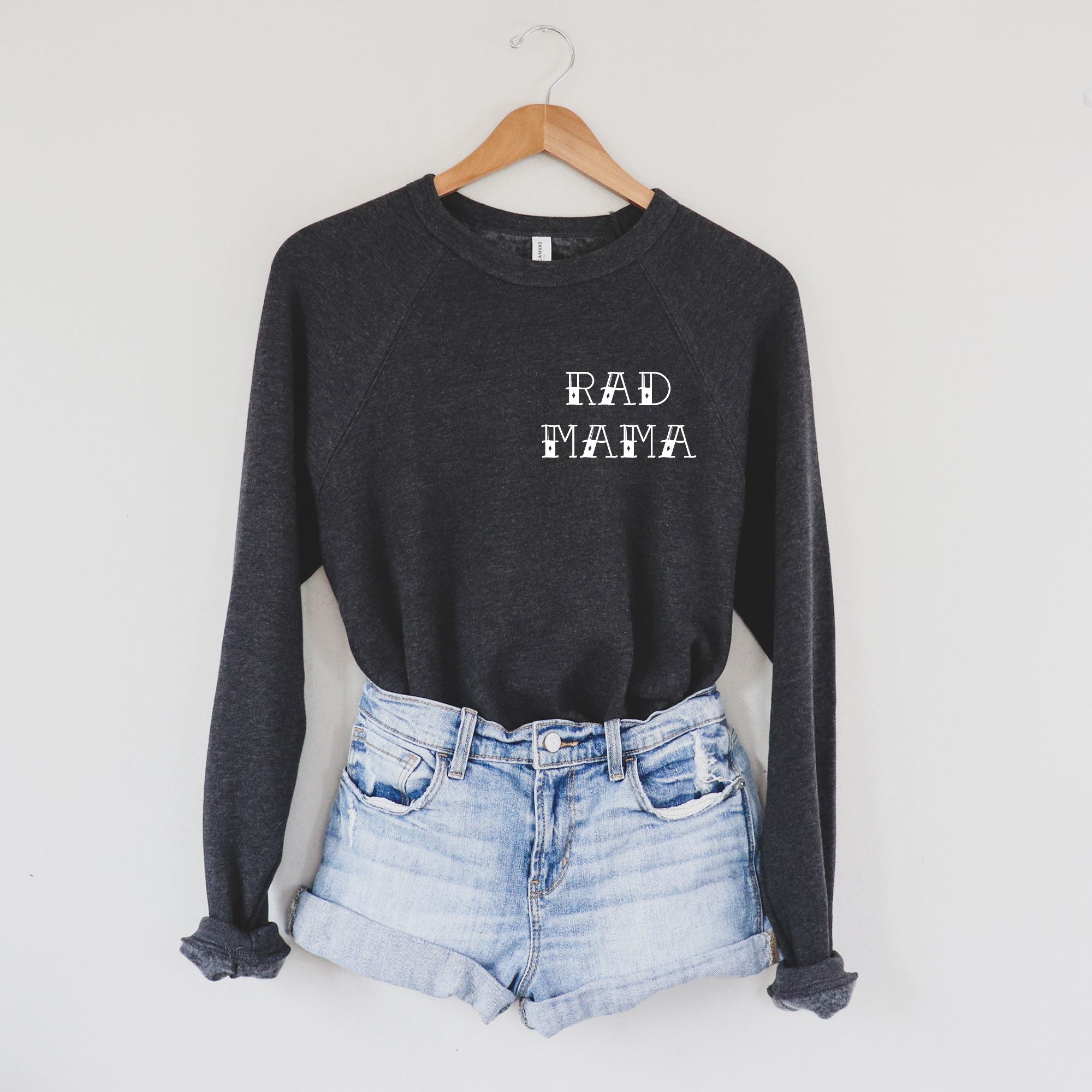 Rad Mama Sweatshirt *UNISEX FIT*-Sweatshirts-208 Tees Wholesale, Idaho