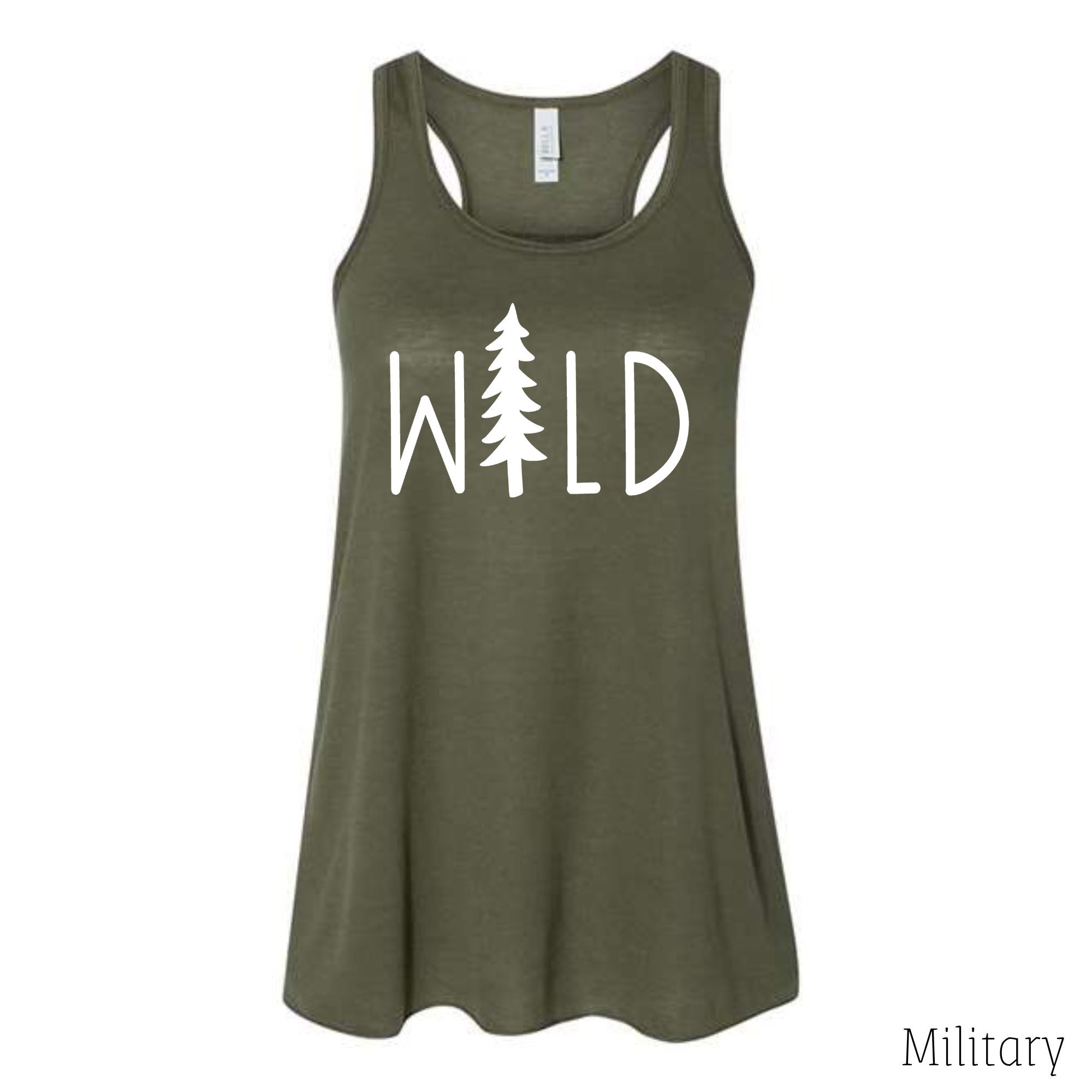 Wild Tank Top-Tank Tops-208 Tees Wholesale, Idaho