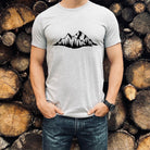 Treeline TShirt for Men-Mens Tees-208 Tees Wholesale, Idaho