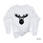 Ski Moose Long Sleeve *UNISEX FIT*-Long Sleeves-208 Tees Wholesale, Idaho