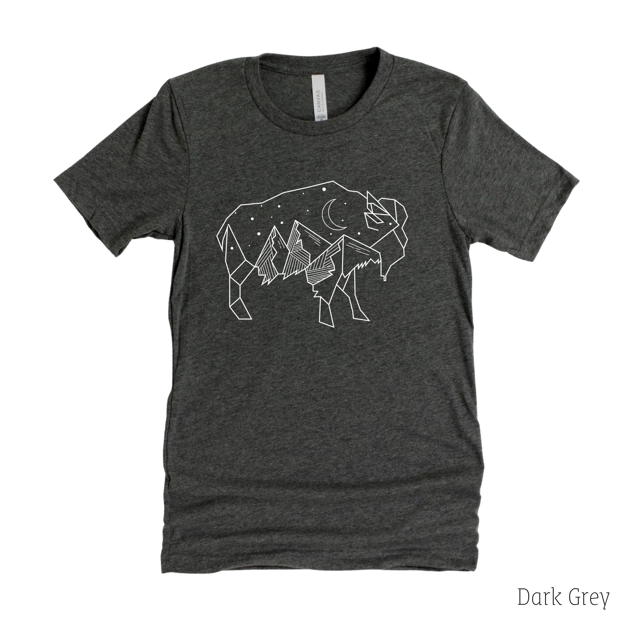 Buffalo T Shirt for Men *UNISEX FIT*-208 Tees Wholesale, Idaho