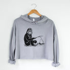 Bigfoot Smore Bella Canvas Cropped Sweatshirt or Crop Hoodie *Women's Crop Fit*-208 Tees Wholesale, Idaho