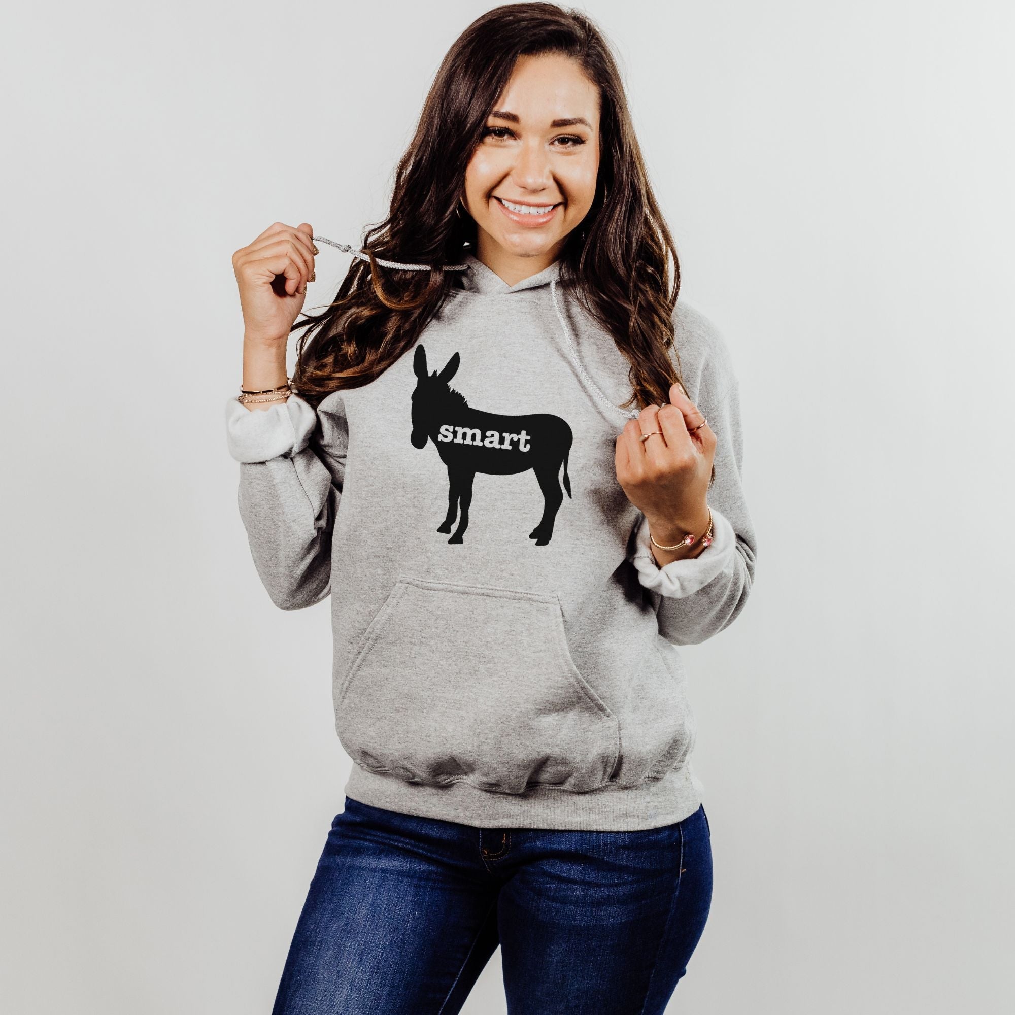 Smart Ass Sweatshirt *UNISEX FIT*-Sweatshirts-208 Tees Wholesale, Idaho