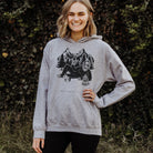 Bigfoot Relaxing Hoodie - Crewneck Sweatshirt for Skier *UNISEX FIT*-Sweatshirts-208 Tees Wholesale, Idaho