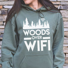 Woods Over Wifi Sweatshirt - Get Outdoors Hoodie or Crewneck *UNISEX FIT*-Sweatshirts-208 Tees Wholesale, Idaho