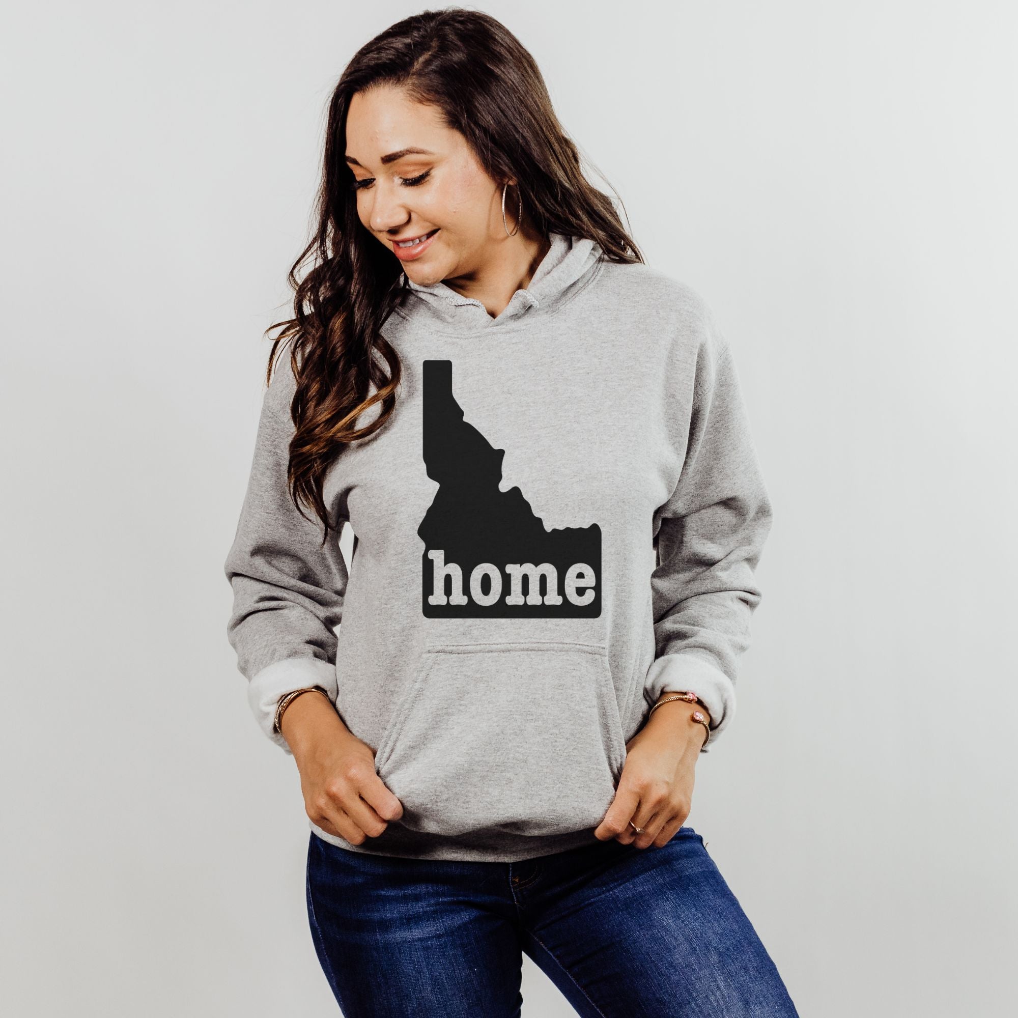 Idahome Gildan Crewneck or Hoodie Sweatshirt UNISEX FIT