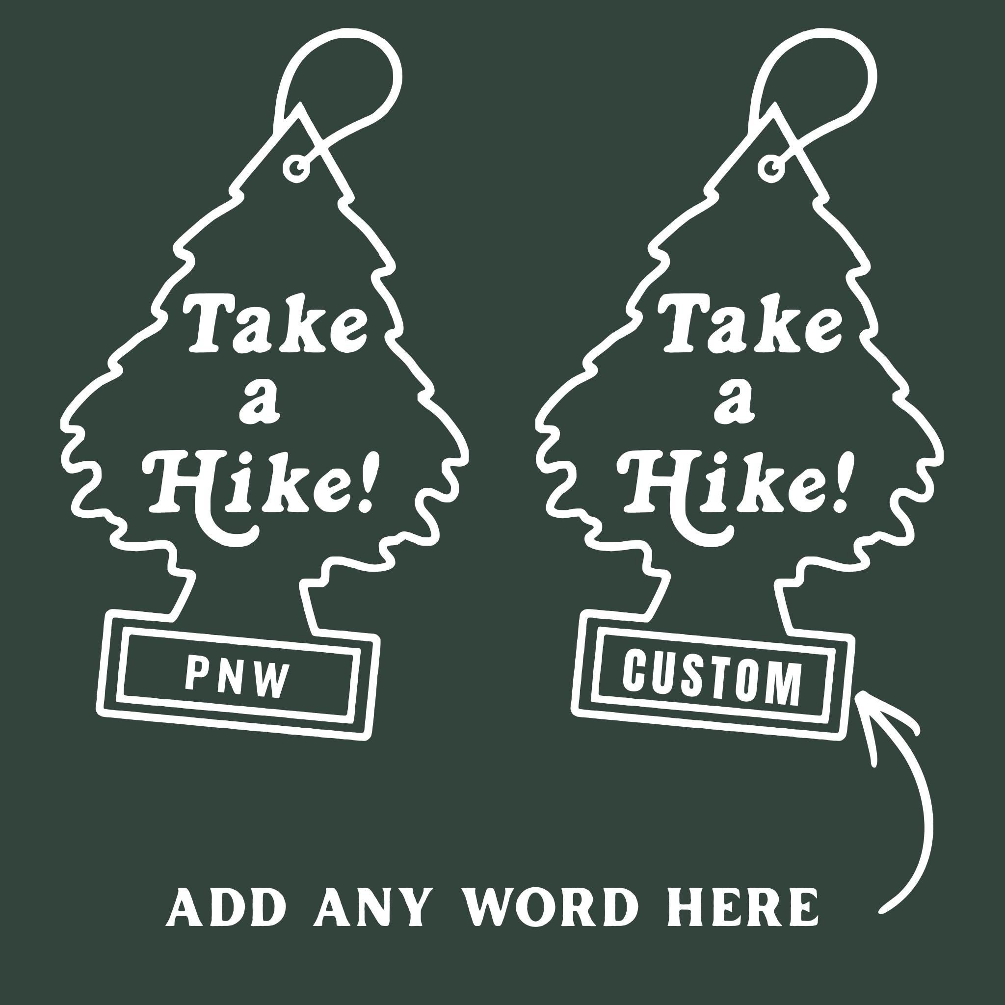 WHOLESALE Take a Hike State Crewneck Sweatshirt | Hoodie 311 frntbck-Sweatshirts-208 Tees Wholesale, Idaho