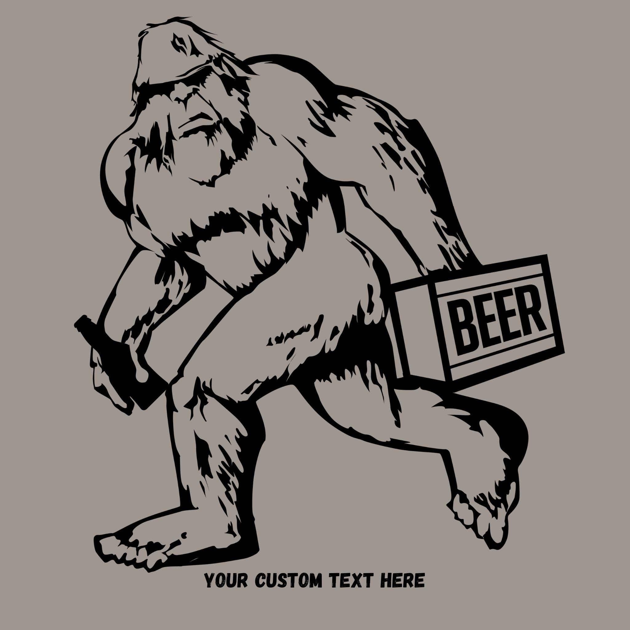 WHOLESALE Bigfoot Beer Sweatshirt | Hoodie 029-Sweatshirts-208 Tees Wholesale, Idaho