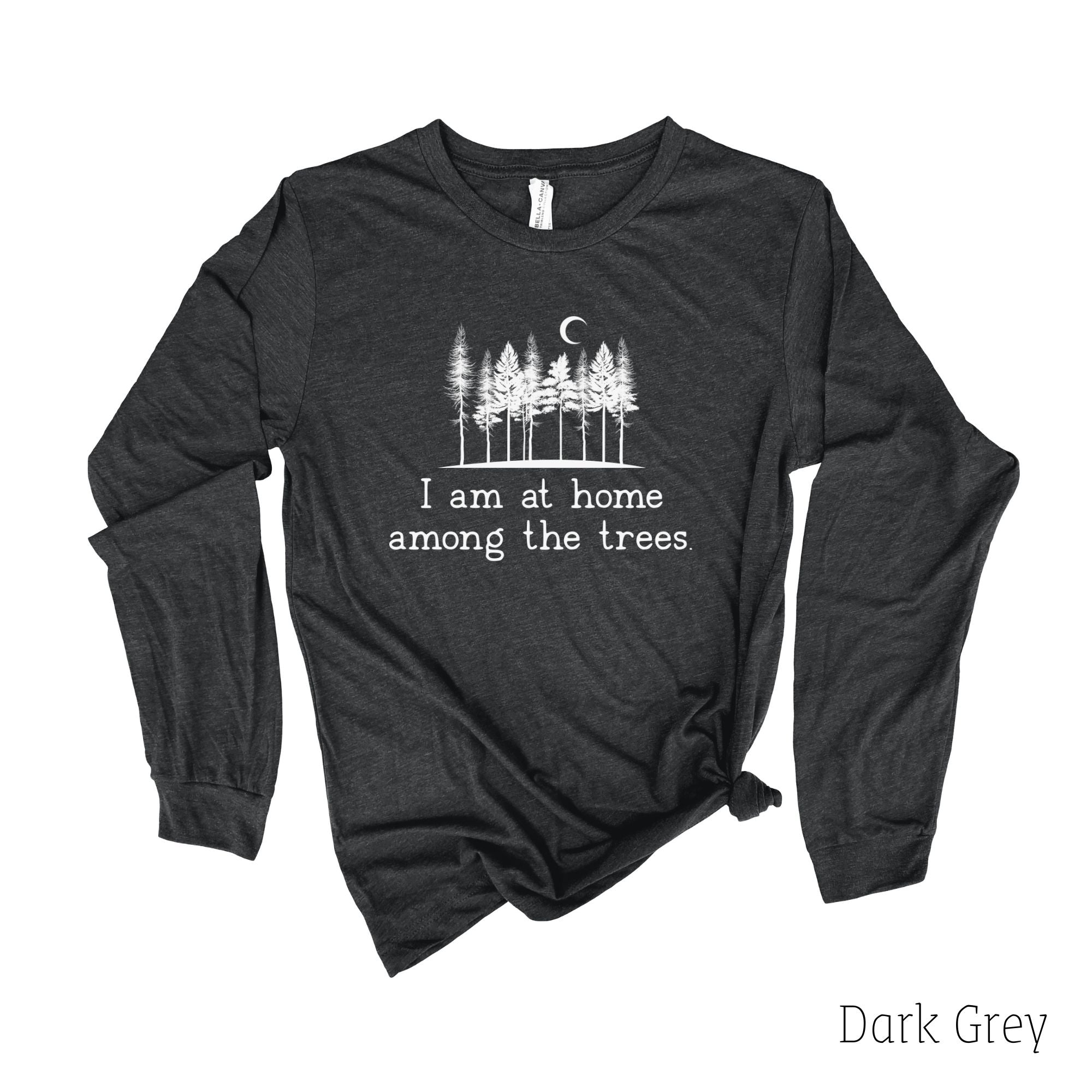 Home Among The Trees Long Sleeve 15T *UNISEX FIT*-Long Sleeves-208 Tees Wholesale, Idaho