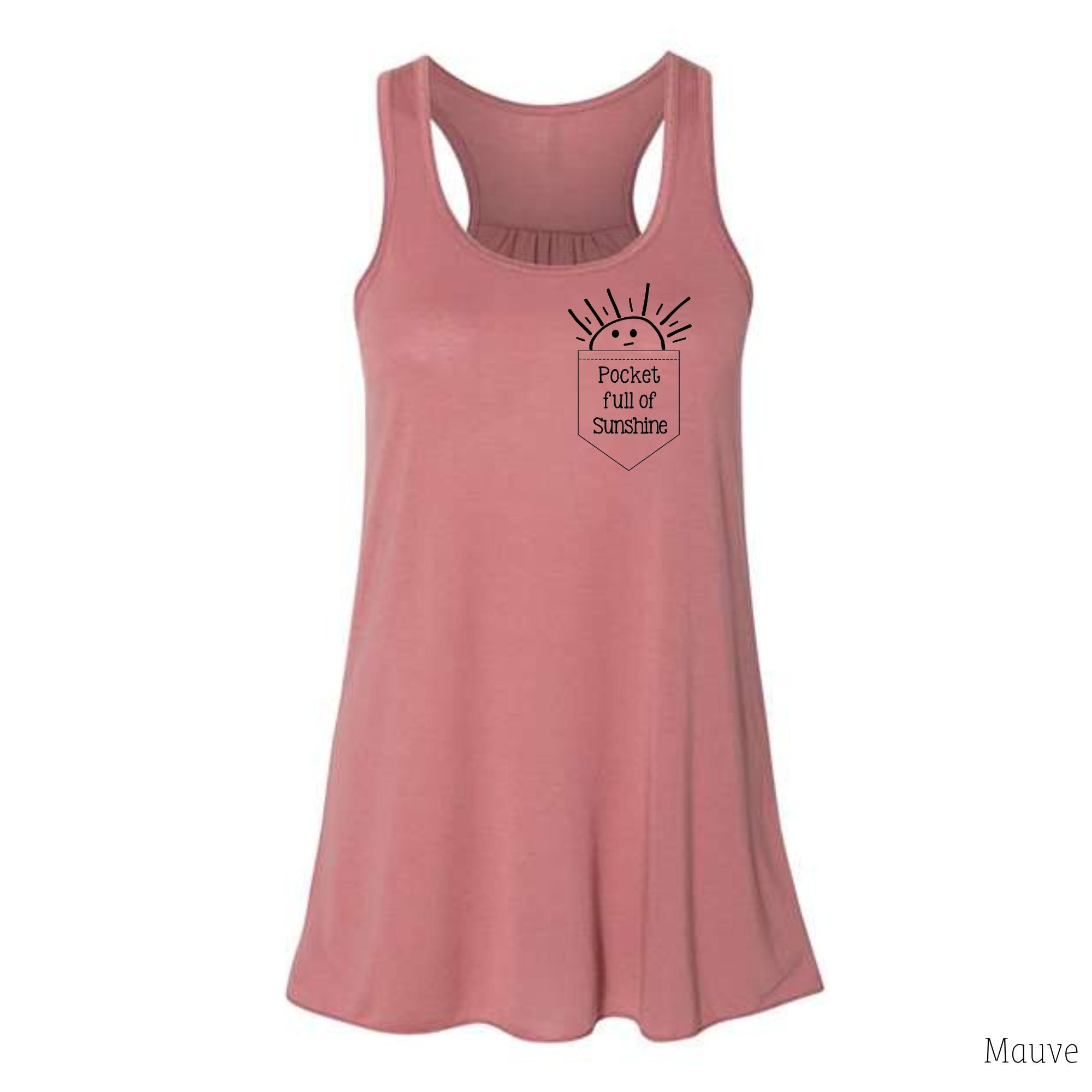 Pocket Full Of Sunshine Tank Top-Tank Tops-208 Tees Wholesale, Idaho