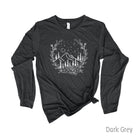 Mountain Scene Long Sleeve Shirt 11T *UNISEX FIT*-Long Sleeves-208 Tees Wholesale, Idaho