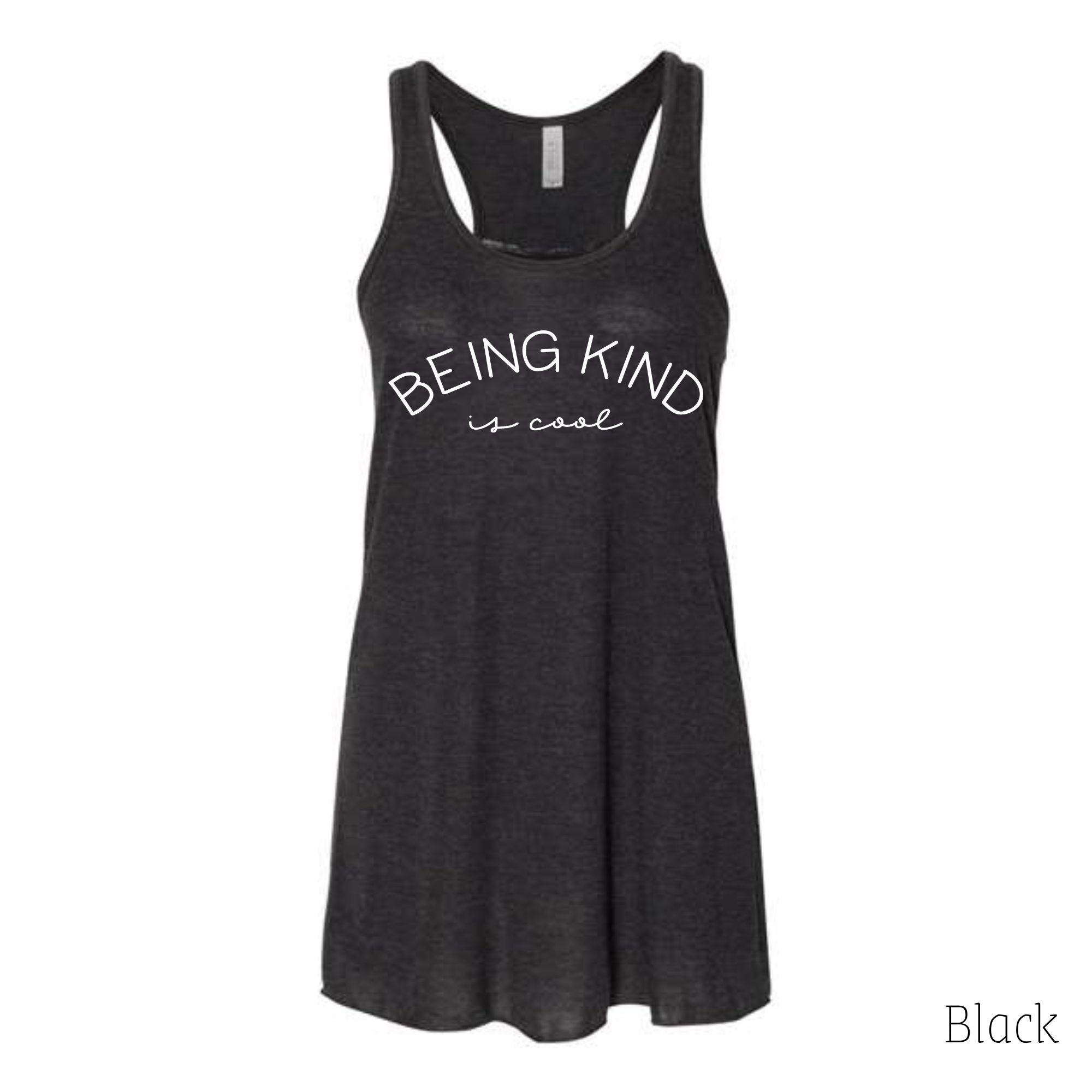 Being Kind Is Cool Tank Top-Tank Tops-208 Tees Wholesale, Idaho