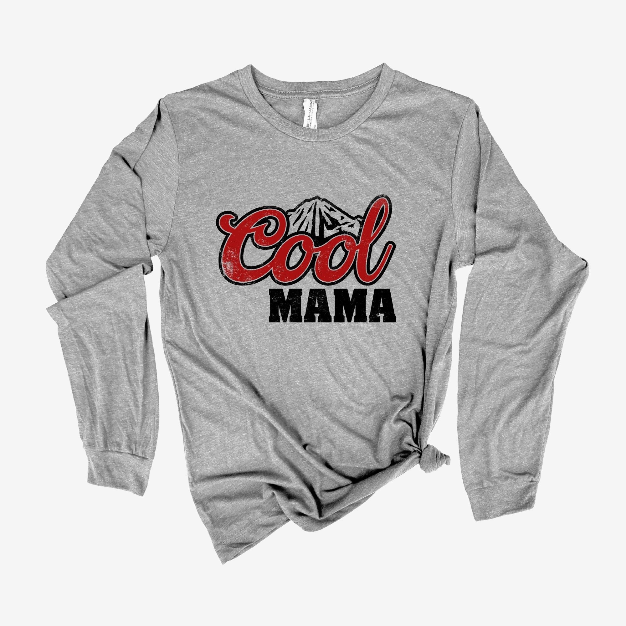 Cool Mama Beer Long Sleeve Shirt *UNISEX FIT*-Long Sleeves-208 Tees Wholesale, Idaho