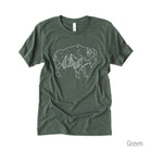 Buffalo T Shirt for Men *UNISEX FIT*-208 Tees Wholesale, Idaho