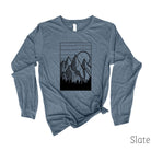 Rectangle Long Sleeve 33T *UNISEX FIT*-Long Sleeves-208 Tees Wholesale, Idaho