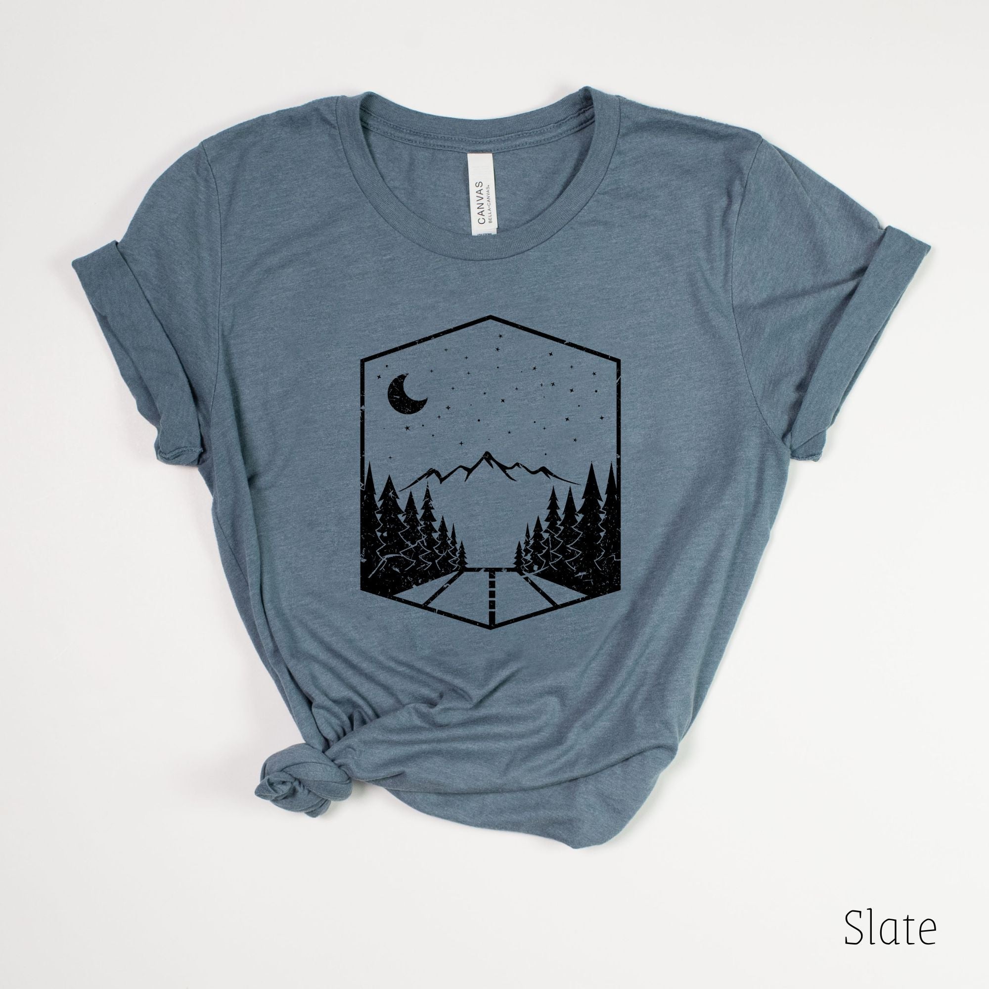 Roadtrip TShirt Nature Graphic Tee *UNISEX FIT*-208 Tees Wholesale, Idaho