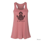 Zen Sloth Yoga Tank Top-Tank Tops-208 Tees Wholesale, Idaho