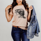 Dam It Beaver Graphic Tee Long Sleeve 240-Graphic Tees-208 Tees Wholesale, Idaho
