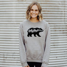 Midnight Bear Gildan Sweatshirt or Crewneck *UNISEX FIT*-Sweatshirts-208 Tees Wholesale, Idaho