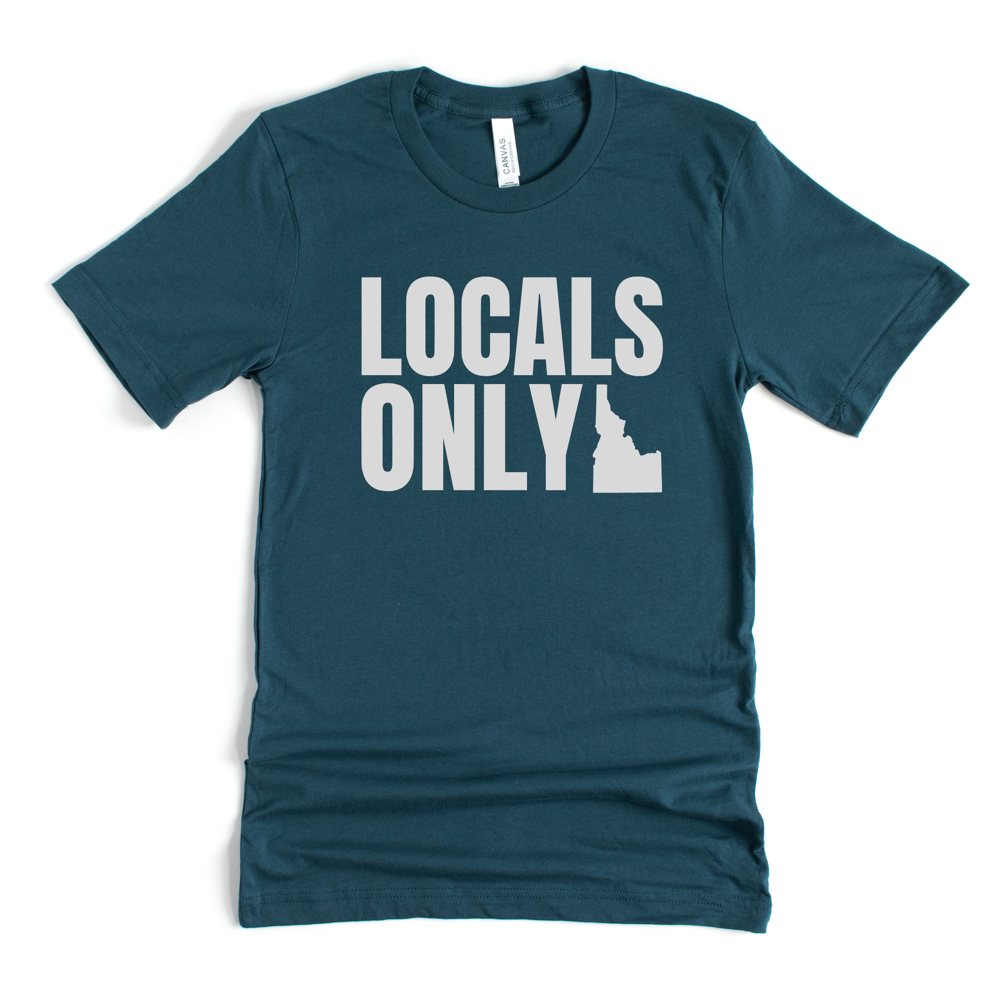 Locals Only Idaho Graphic Tee 300-Graphic Tees-208 Tees Wholesale, Idaho
