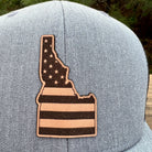 Idaho Flag Hat-Hats-208 Tees Wholesale, Idaho