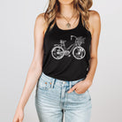 Cruiser Bicycle Tank Top-Tank Tops-208 Tees Wholesale, Idaho